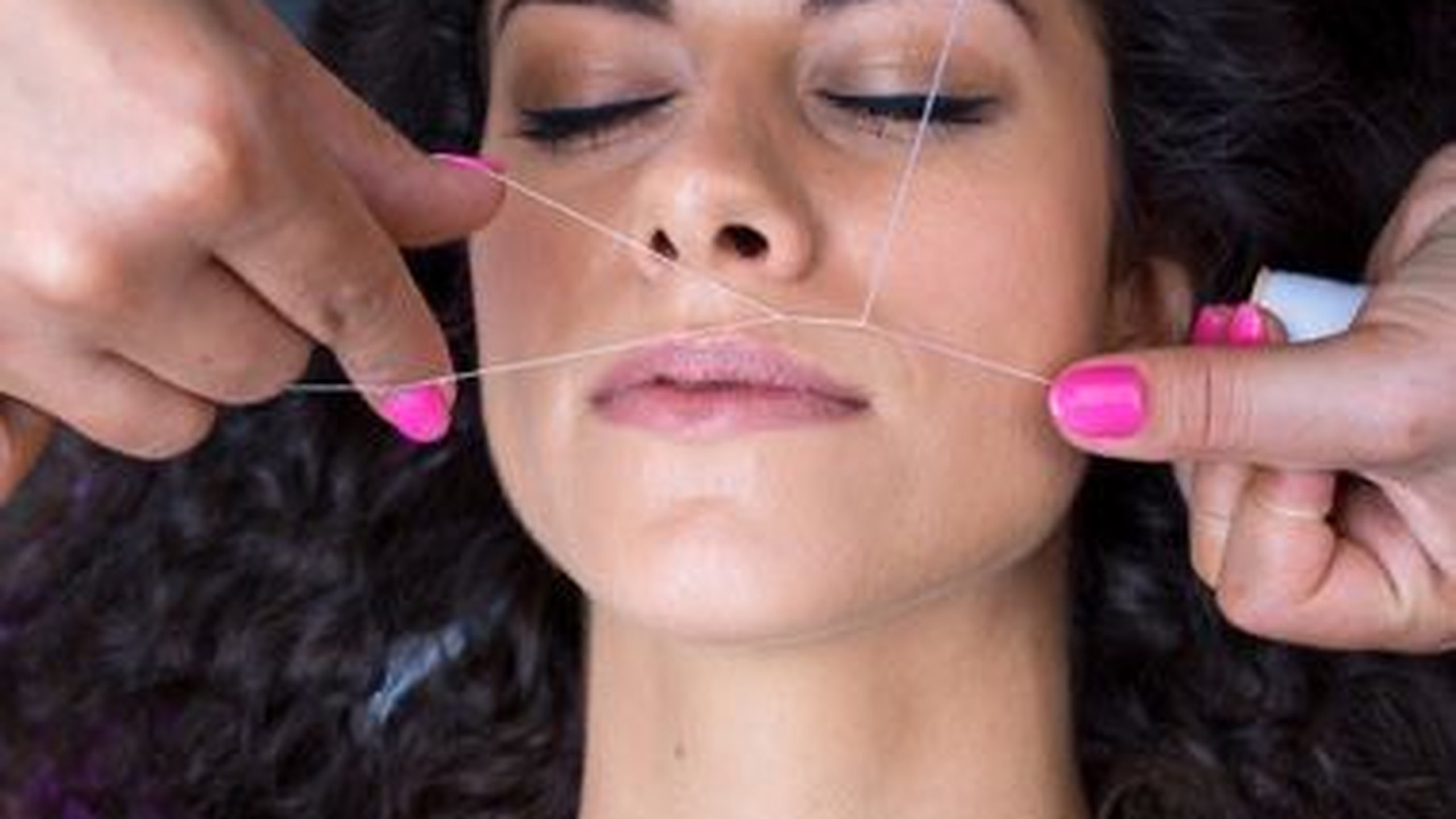 Upper Lip Threading