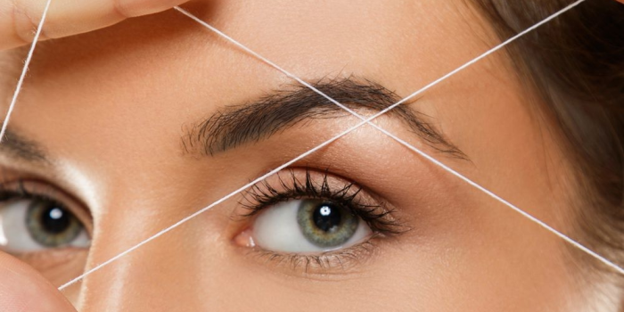 BROW AND UPPER LIP THREADING