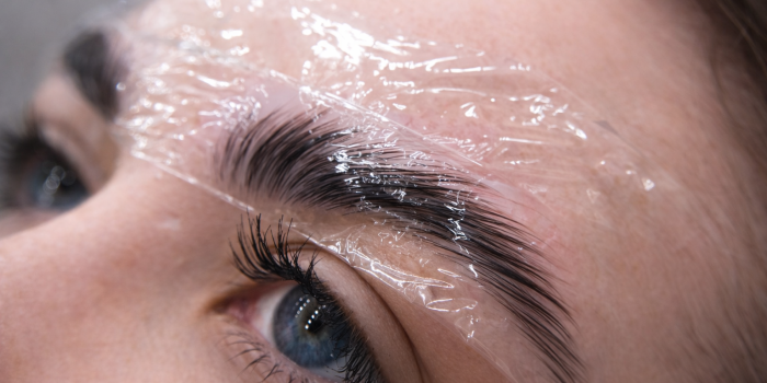 Eyebrow lamination