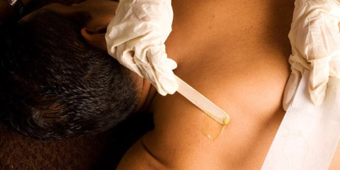 Full Back Neck Waxing female