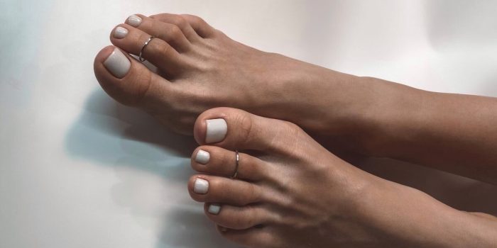 Gel Polish on Toes & Cuticle Care