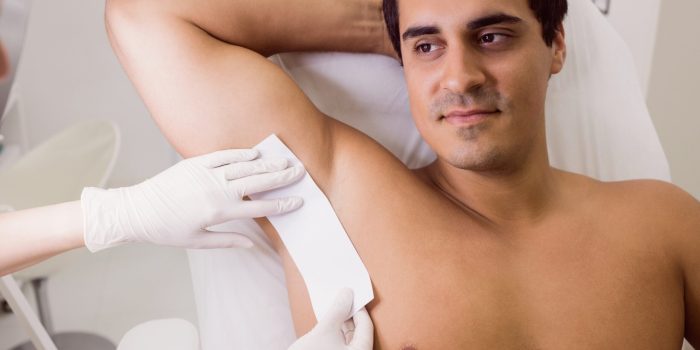 Underarm Waxing male Underarm Waxing male